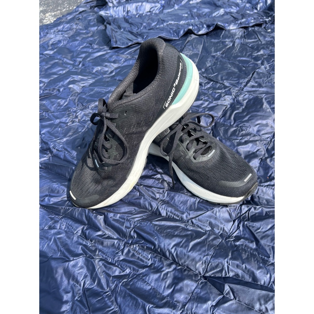 Salomon Sonic 3 Balance Womens Running Shoes US 9 Black Blue Road Runners Train